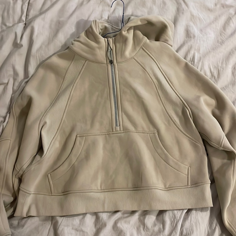 Lululemon scuba oversized 1/2 zip